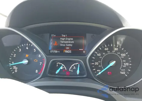 2017 Ford Escape Se from USA, damaged, VIN 1FMCU0GD1HUD66480